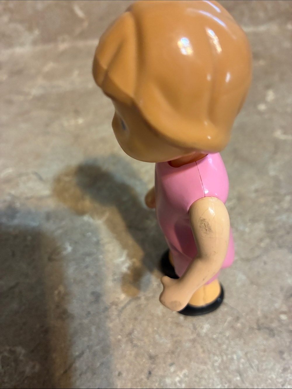 Little Tikes Kids Pink Doll Figurine with Black Shoes Little Sister - Picture 5 of 6